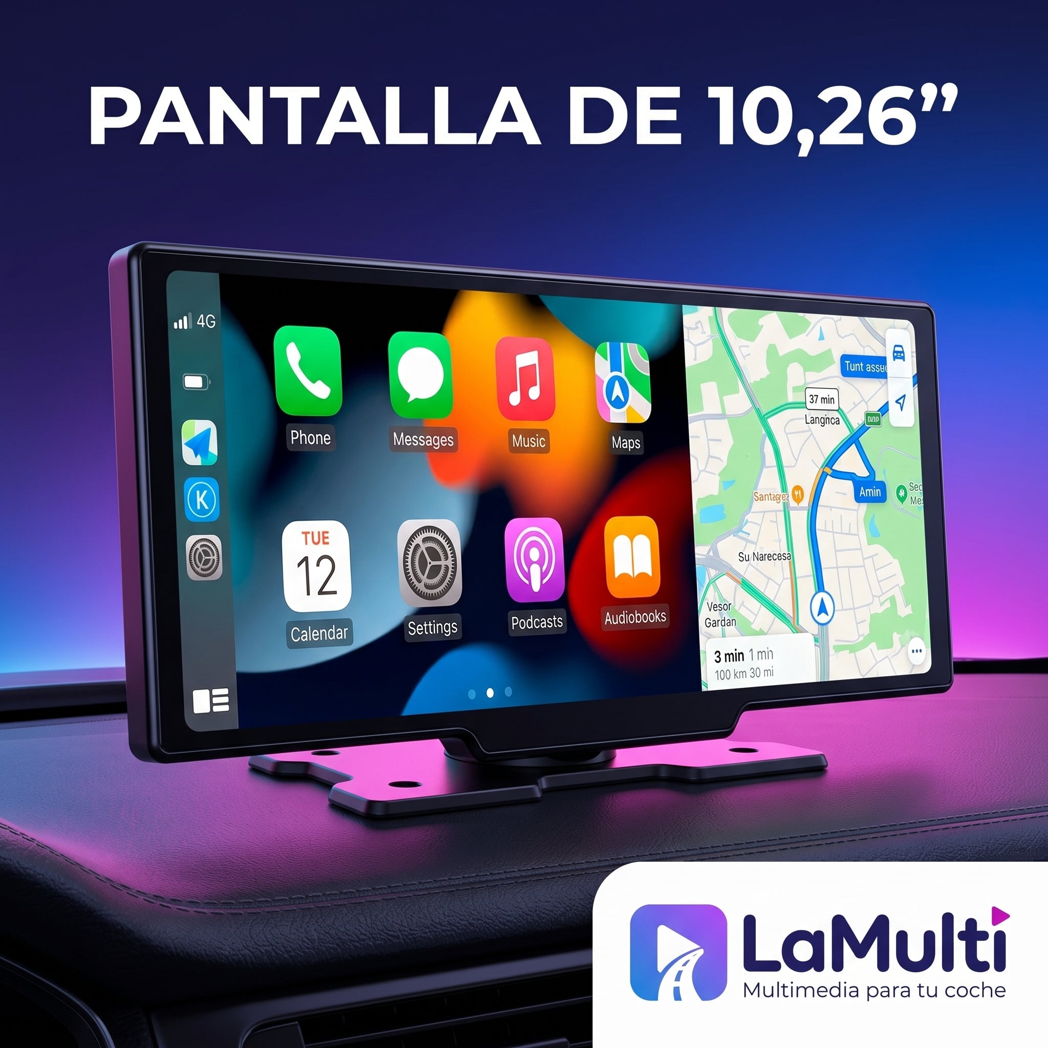 LaMulti Go - Multimedia universal para cualquier coche.