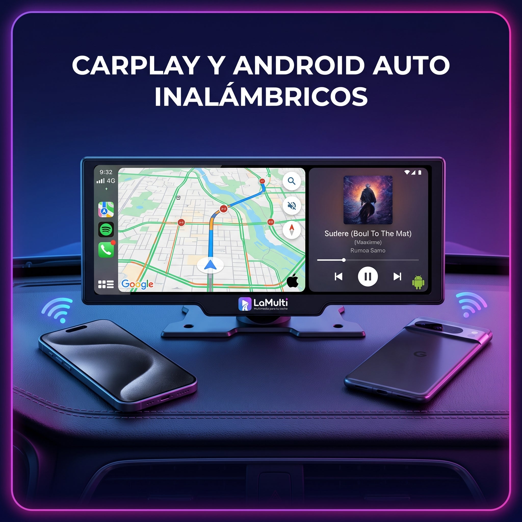 LaMulti Go - Multimedia universal para cualquier coche.